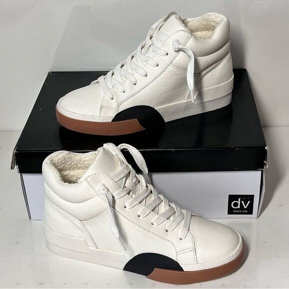 Dolce Vita Holand Lace-Up High Top Sneakers - Picture 5 of 7